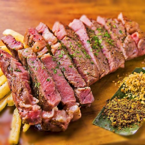 [Standard Popular★Meat Dishes] Rib loin steak