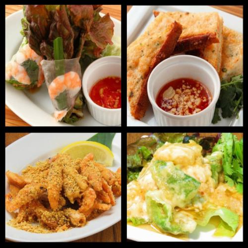 A la carte shrimp dishes popular among women★