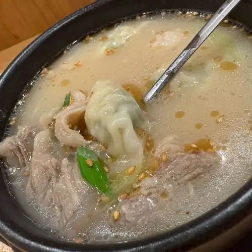 牛骨コムタンスープ