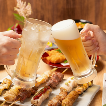 "일 ~ 나무 한정"[1480 엔] 생맥주 (삿포로 클래식) 등 음료 40 종 2 시간 음료 무제한