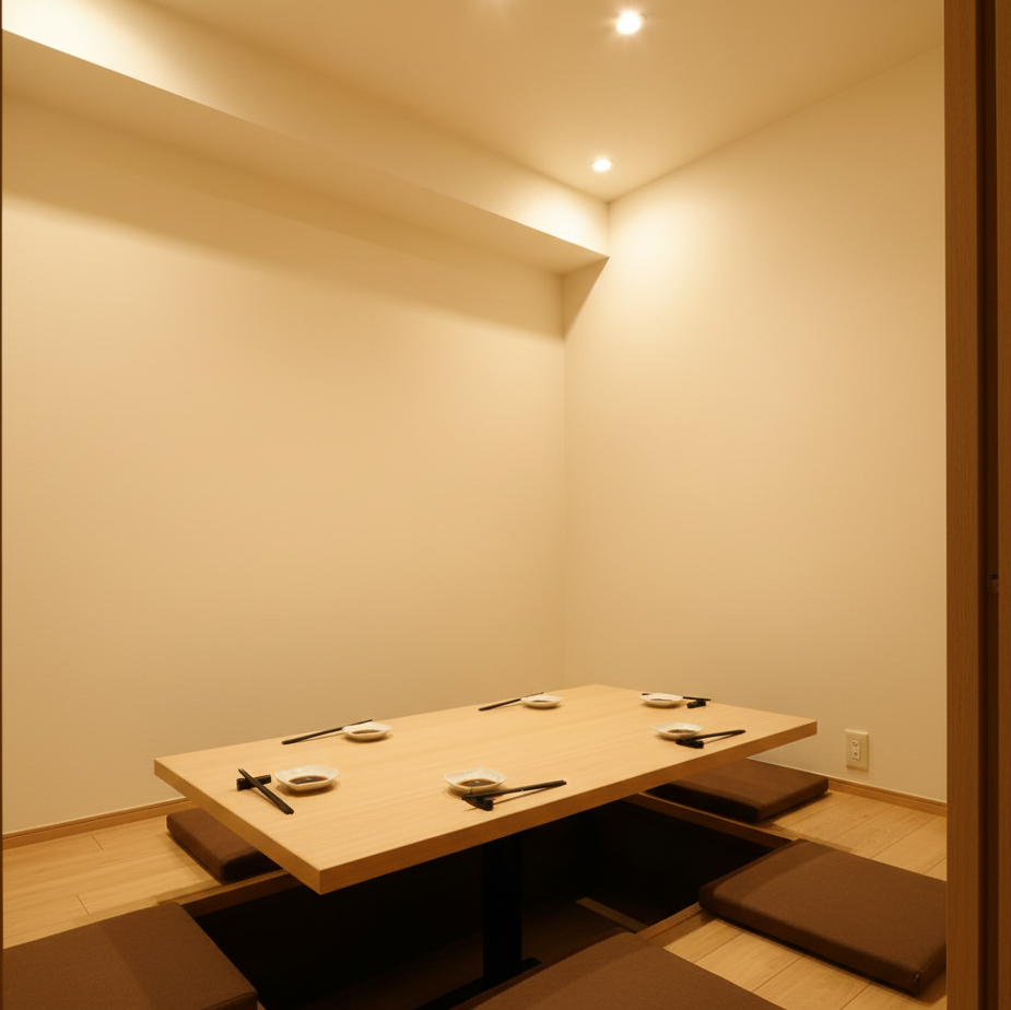 宴会用個室あり!人気のお席なのでご予約はお早めに!