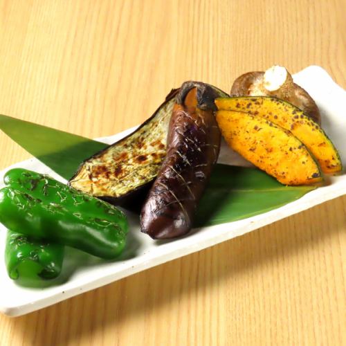 北海道産 新鮮野菜焼き盛り合わせ