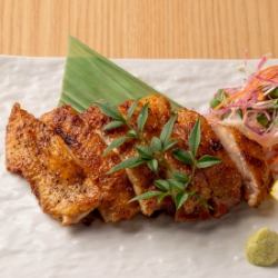 樱姬牌鸡腿肉，整块烤制