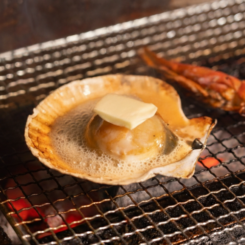 北海道食材×炭火炉端焼き