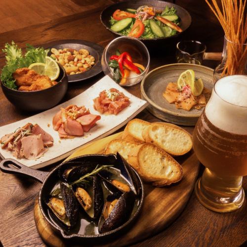 【当店お薦めメニューが詰め込まれております◎】カジュアルコース
