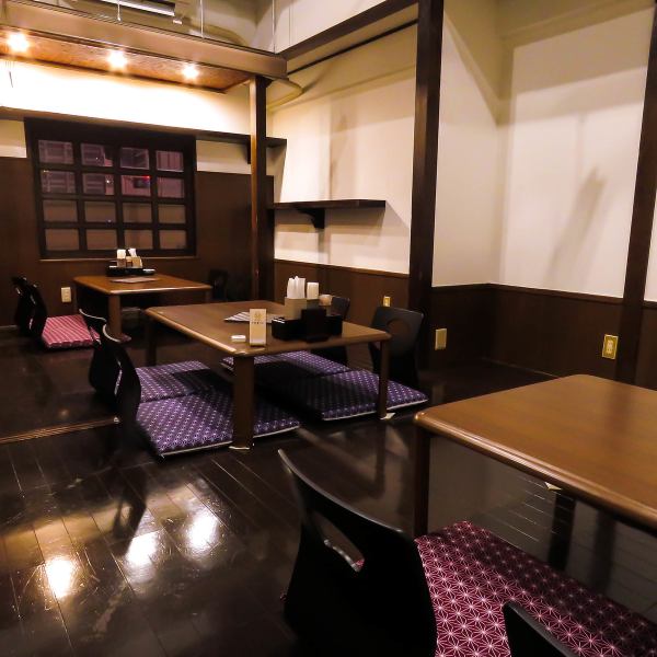 【最大12名】広々とした明るい店内にはレイアウトも自由自在な座敷を3つご用意しております。誕生日や記念日、2次会や歓送迎会など、少人数から大人数のご宴会までシーンに合わせてお選びいただけます。お子様連れでも安心してご利用いただけます！詳細は店舗までお気軽にどうぞ♪