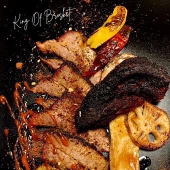 American BBQ & French casual course (90 minutes all-you-can-drink included)