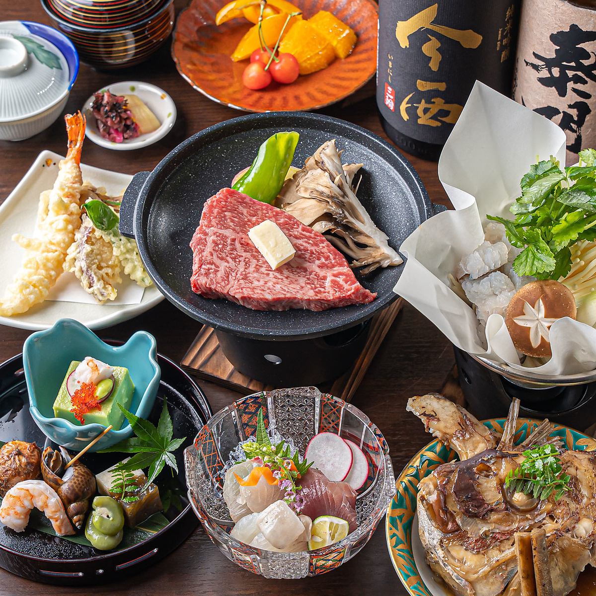 您可以享受到高一級的正宗日本料理。