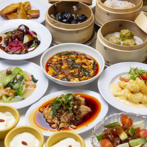 [For various banquets! Can also be reserved for private parties!] Also includes popular dim sum and mapo tofu! 13 dishes + all-you-can-drink from 4,000 yen