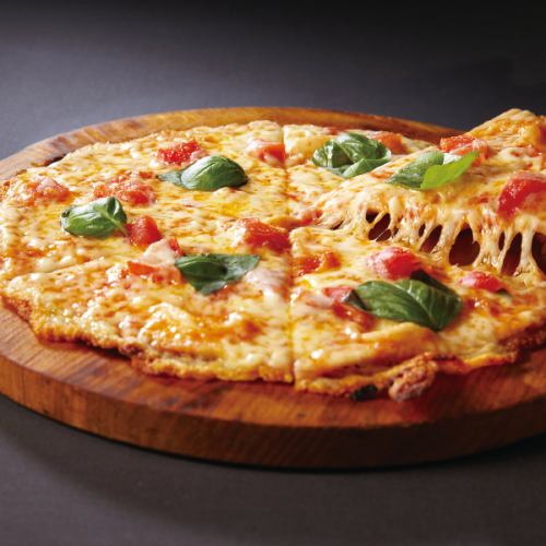 香脆瑪格麗特披薩