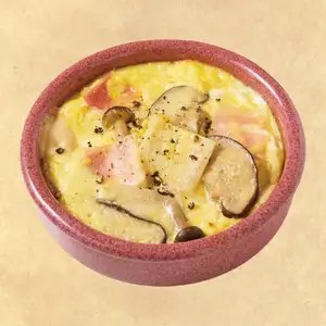 ポルチーニクリームオムレツ