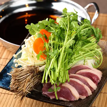 鴨セリ鍋