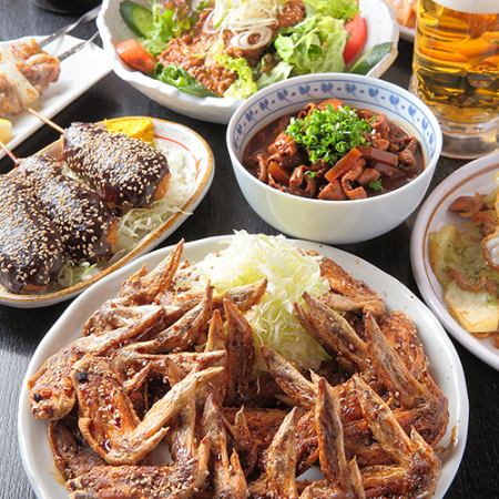 Various delicious izakaya menus