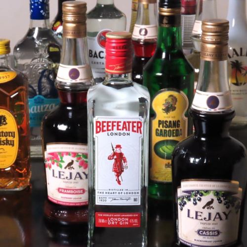 100種類の充実飲み放題！