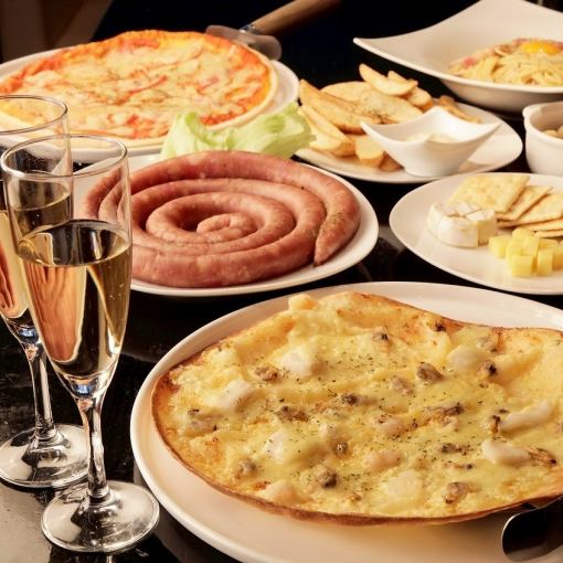 お料理＆お得な2時間飲み放題！4800円コース（4名様～）