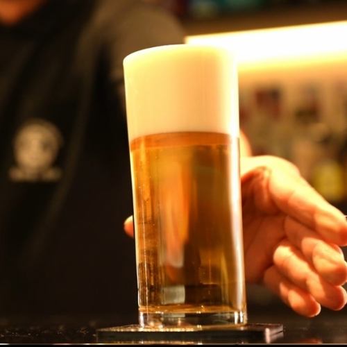 シェルターの一番人気商品！アサヒ支店長全員が認めた極上生ビール。