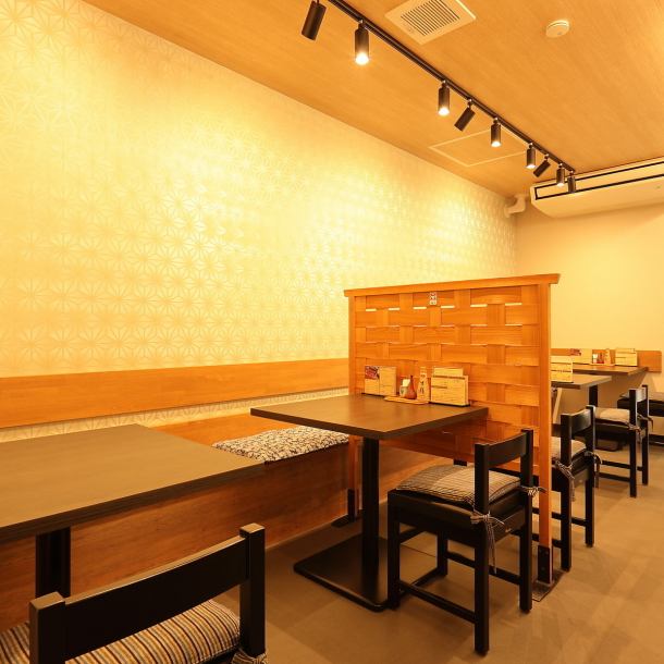 上品なうなぎを召し上がってもらいたいと落着いた雰囲気の店内にしています。