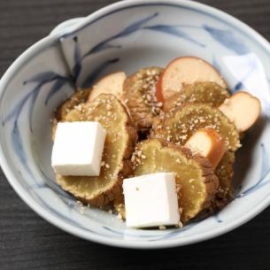 いぶりがっことスモークチーズ