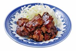鶏レバーの赤ワイン煮