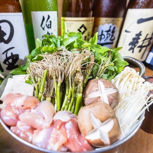 仙台名物!旬のせり鍋