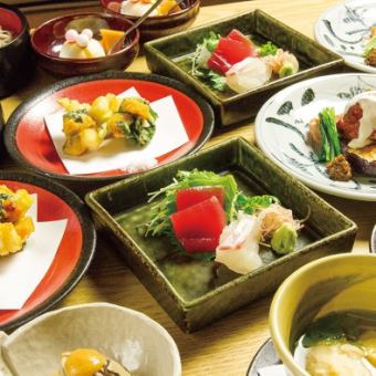 4 banquet courses proposed by Tokuichi! Omakase course 3300 yen