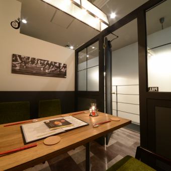 Advance reservation is recommended for popular private room seats ♪