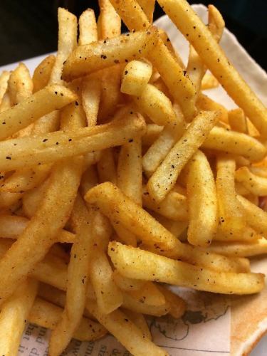 Wasabi garlic potato fries