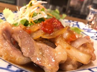 Gunma Prefecture Yamato Pork Kiln Grilled Ginger Pork