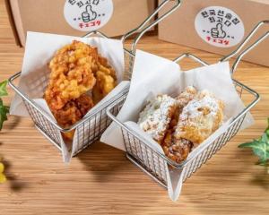 韓国チキンハーフ＆ハーフ