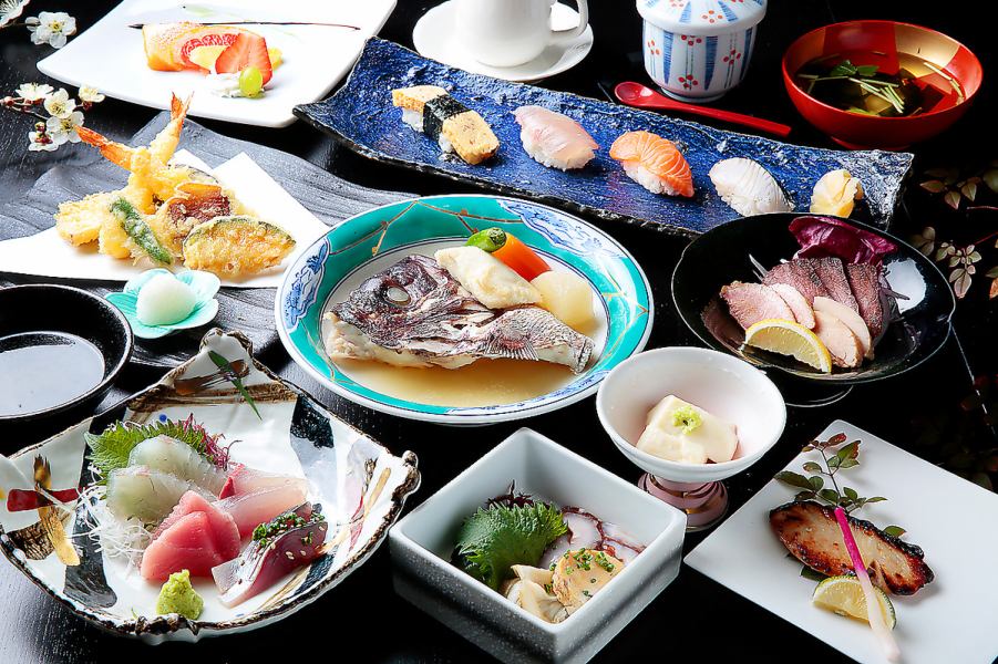 Japanese and Western Kaiseki 4,000 yen (tax included)