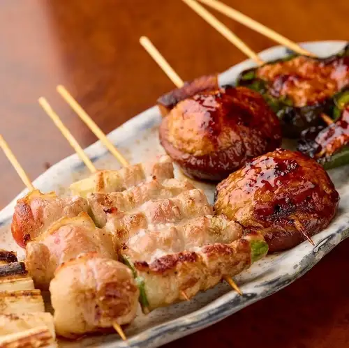 自慢の焼き鳥の数々！