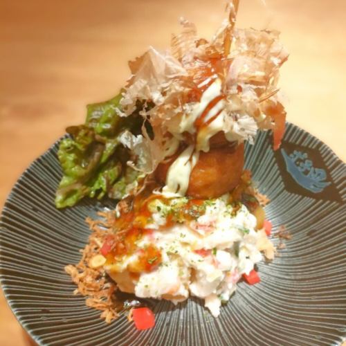 たこ焼きポテサラ＜大阪名物とポテサラの夢のコラボ！＞