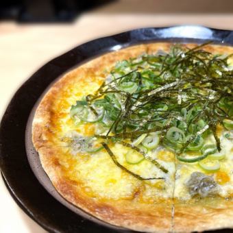 おーうえすとの特製海鮮ピザ