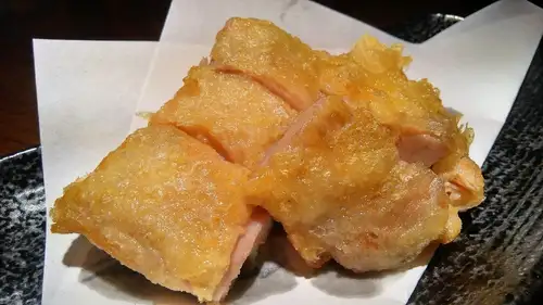 蒸し鶏のやわらか揚げ