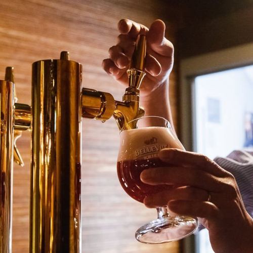クラフトビールが勢ぞろい