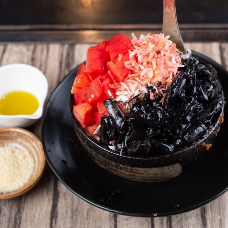 Okinawa Prefecture Rich Squid Ink Monja