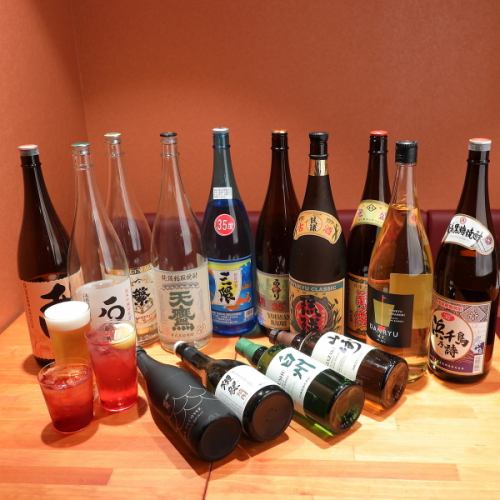 豊富な粕取焼酎をご用意★