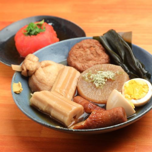 地元食材たっぷり☆おでん　おまかせ7種