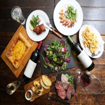 【人気No.1】3時間飲放題！贅沢食材を味わう人気No.1 のプレミアム宴会コース！5500円(税込)