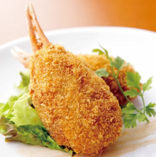 Snow crab cream croquette (2 pieces)