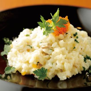 3 kinds of cheese risotto