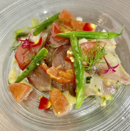 鮮魚のカルパッチョ