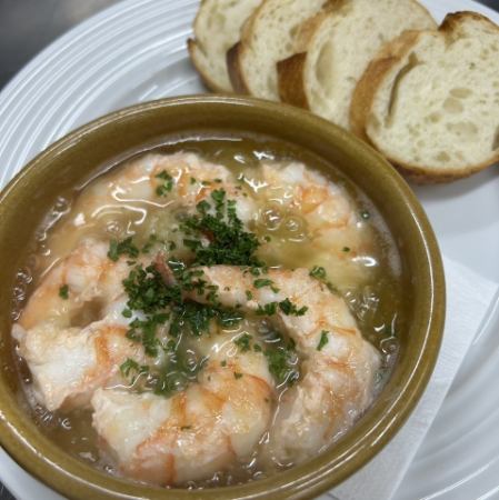 えびのアヒージョ