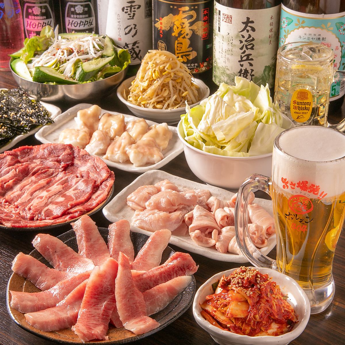 We also have a course with all-you-can-drink for 5500 yen ♪