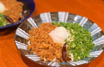 汁なし坦々焼うどん　【普通・中辛・激辛】