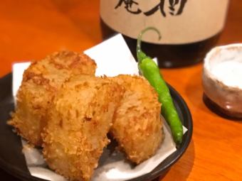 [Seasonal menu] Oden fried radish and chikuwabu