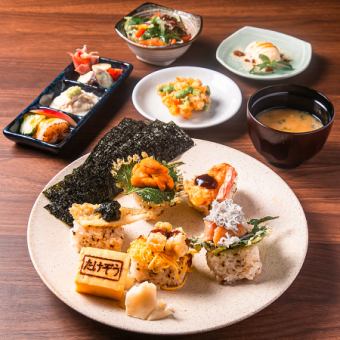 [Weekends and holidays only] Takezo "Matsu" course (thick sweet egg, salad, miso soup included)