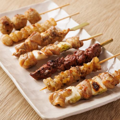 Assorted 7 pieces of yakitori