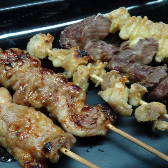 5 kinds of skewers