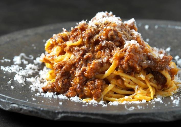 Enjoy traditional Italian handmade pasta with seasonal ingredients! Omakase course 8,800 yen (tax included)